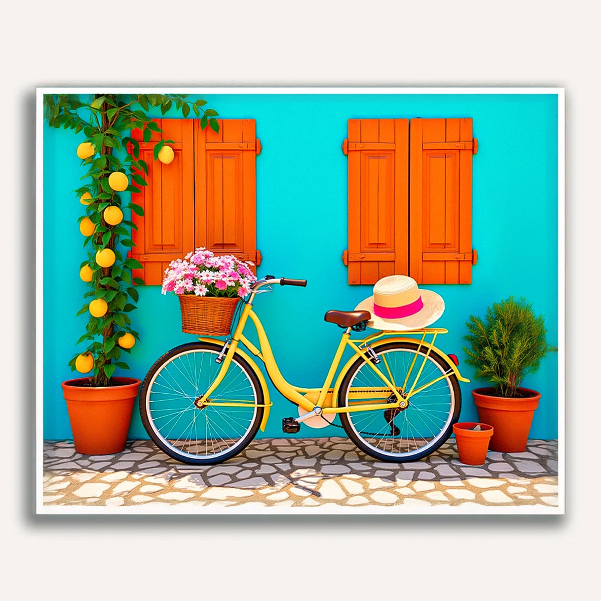 bicycle painting shops near me Summer Holz CD DVD Stand MDF Möbel and flowers require a Rahmenhöhe:38cm