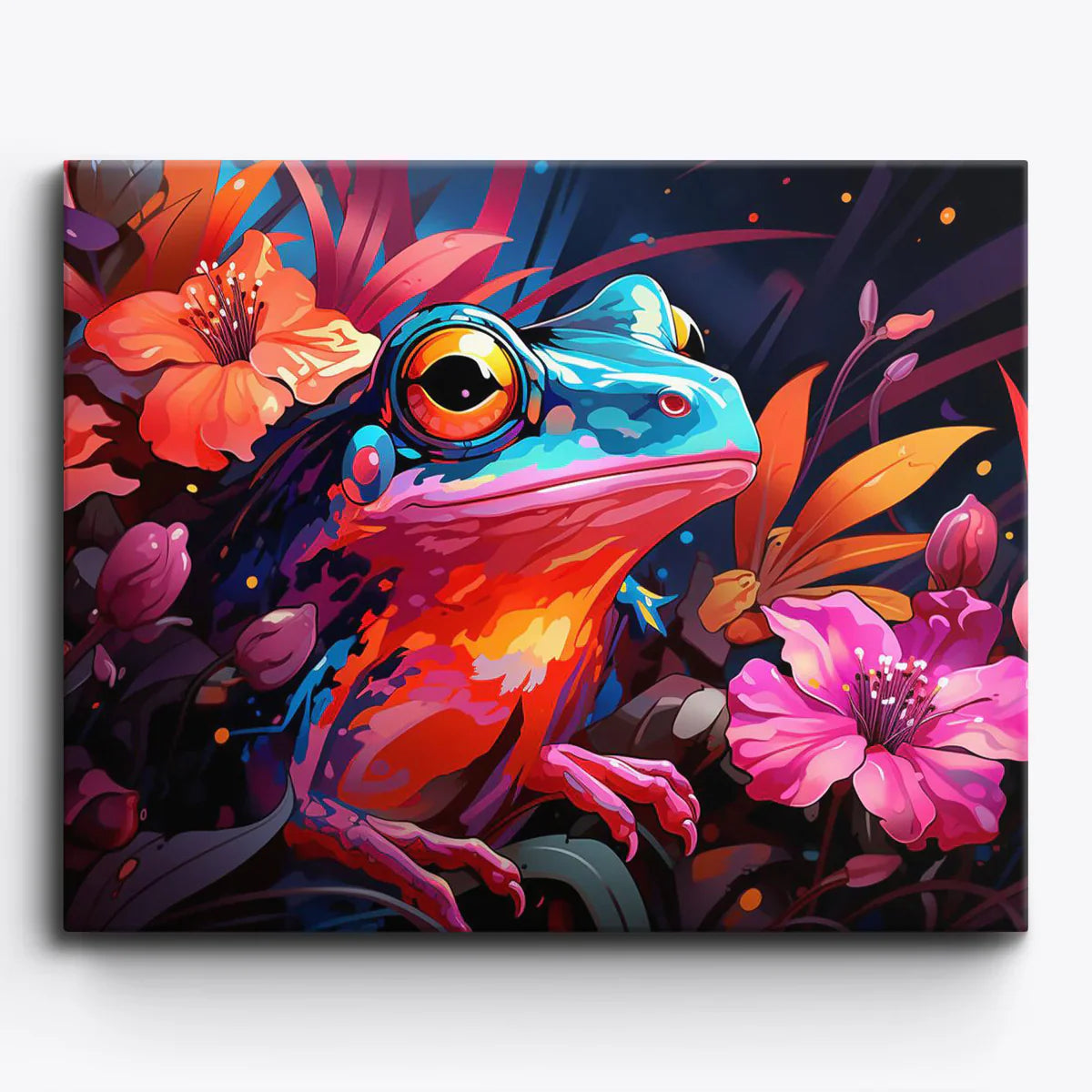 Cool Paint by Numbers Kits featuring bold modern artwork with eye-catching colors and creative designs