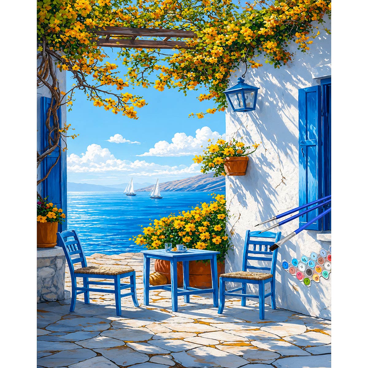 Blue Chairs