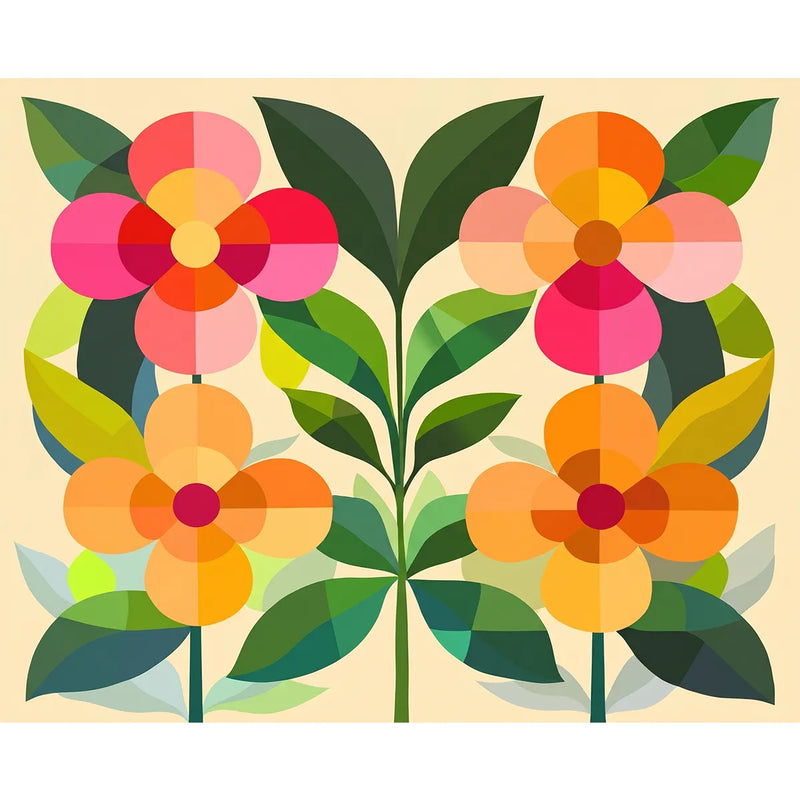 Geometric Flowers-zoom-