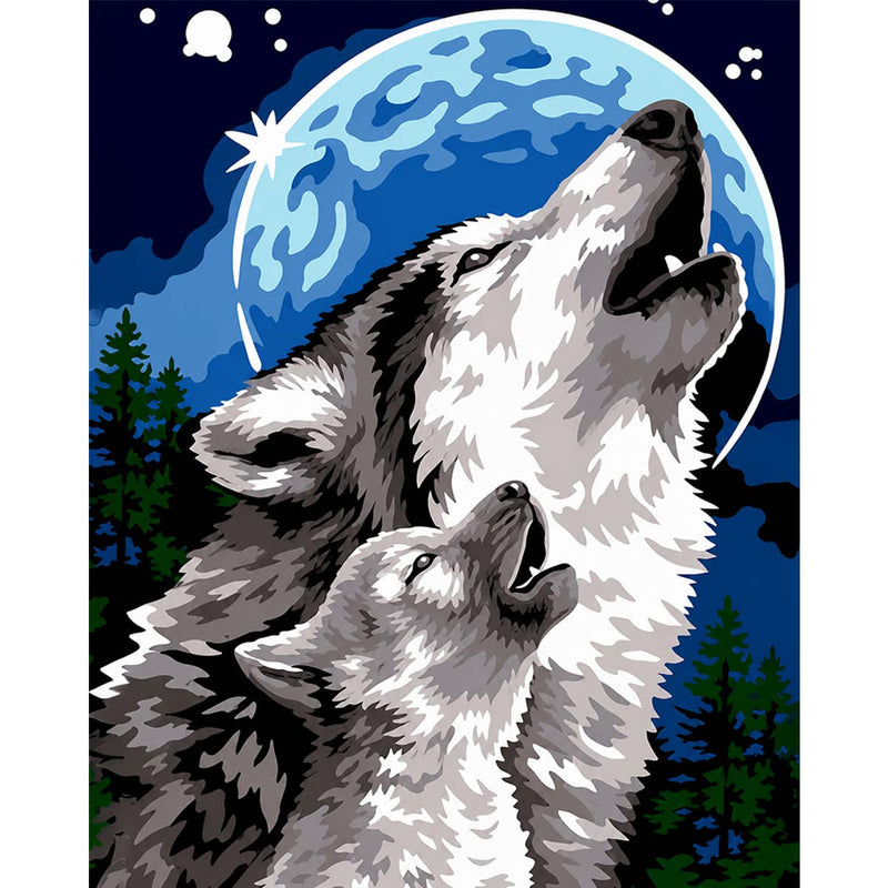 Wolf and Pup-zoom-