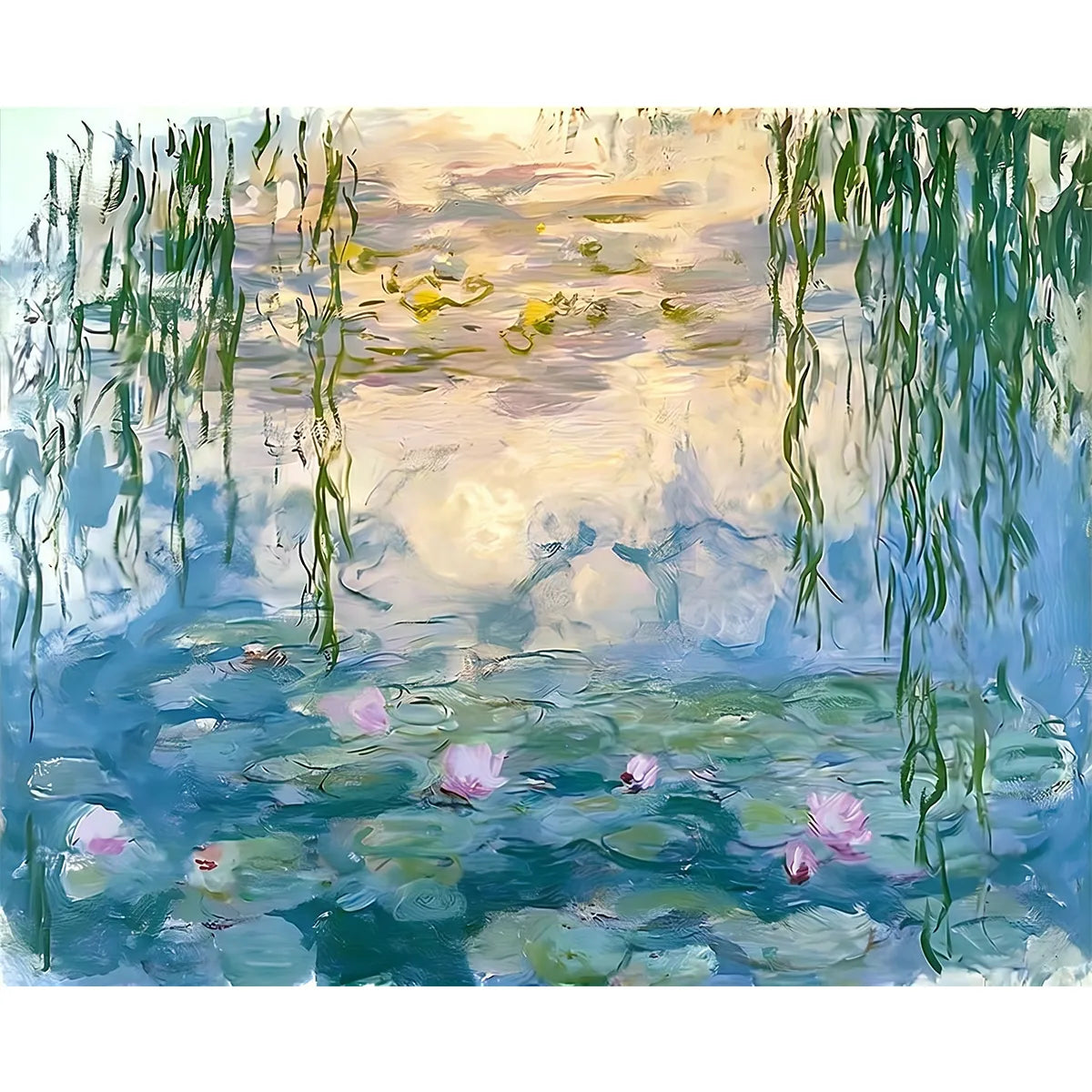 Willow Over the Lily Pond-zoom-2