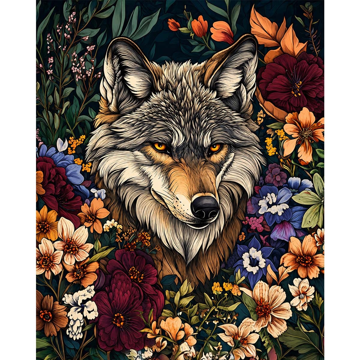 Wolf in the Garden