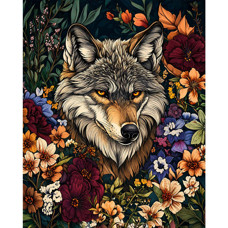 Wolf in the Garden-zoom-
