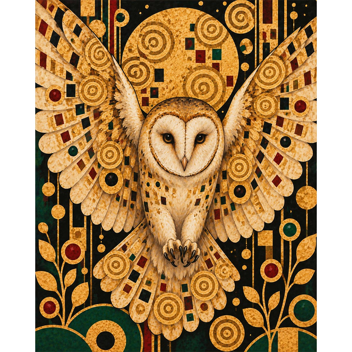 Owl Paint by Numbers Kit