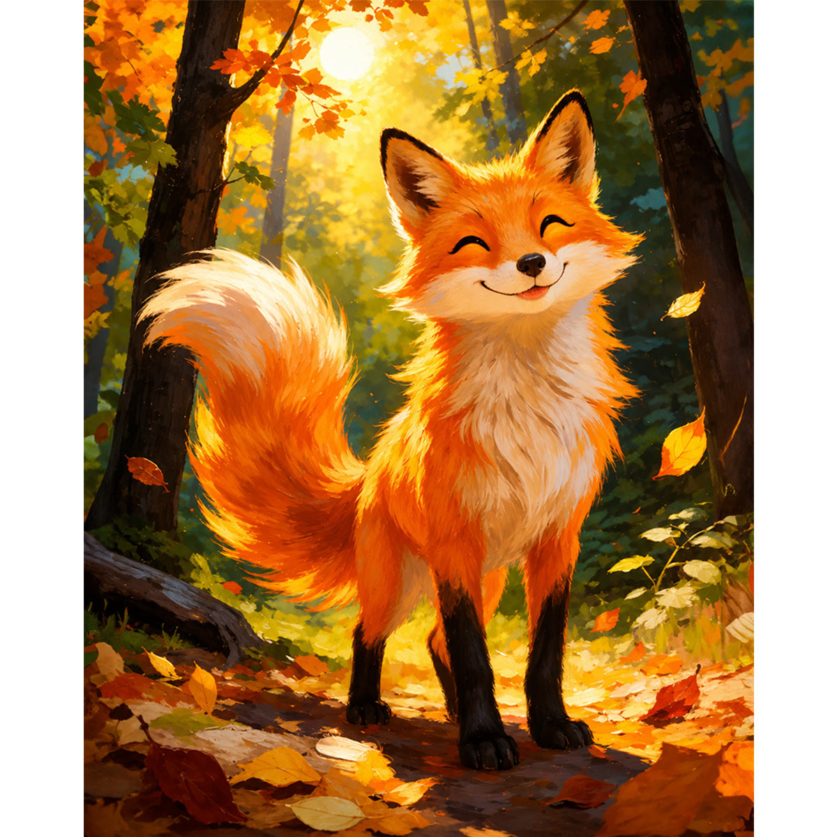 Sunlit Fox-zoom-2