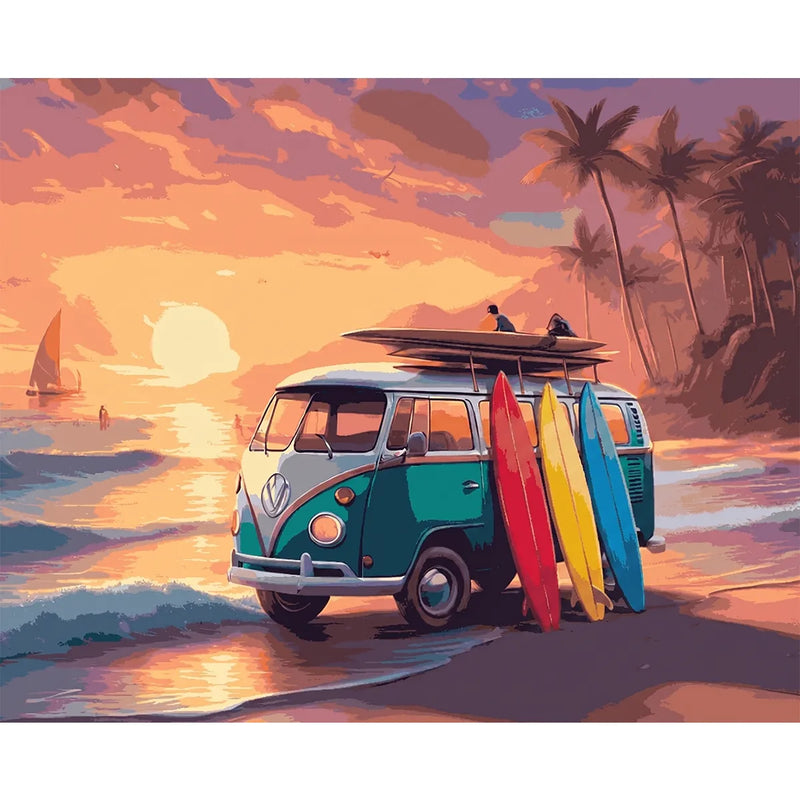 Surf Van at Sunset-zoom-