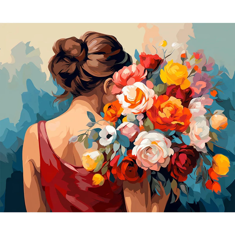 Woman with Bouquet-zoom-