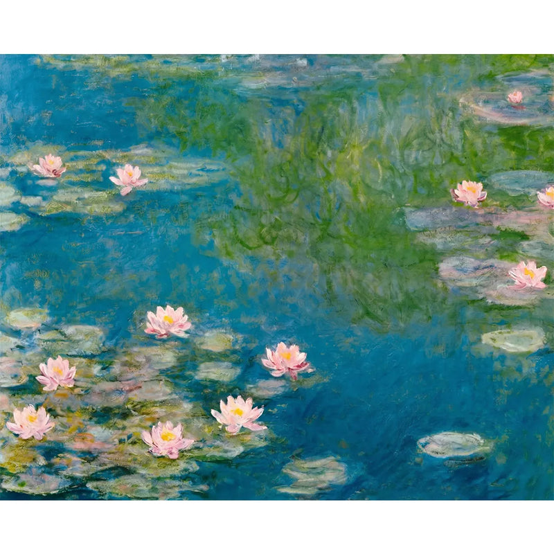 Monet Pink Water Lilies-zoom-