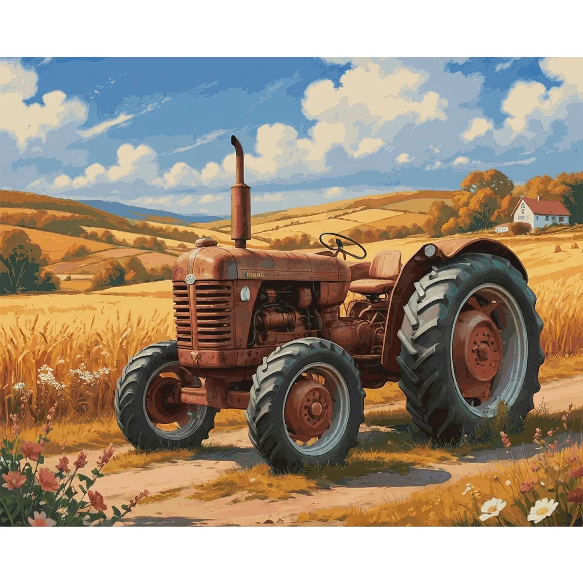 Rusty Tractor