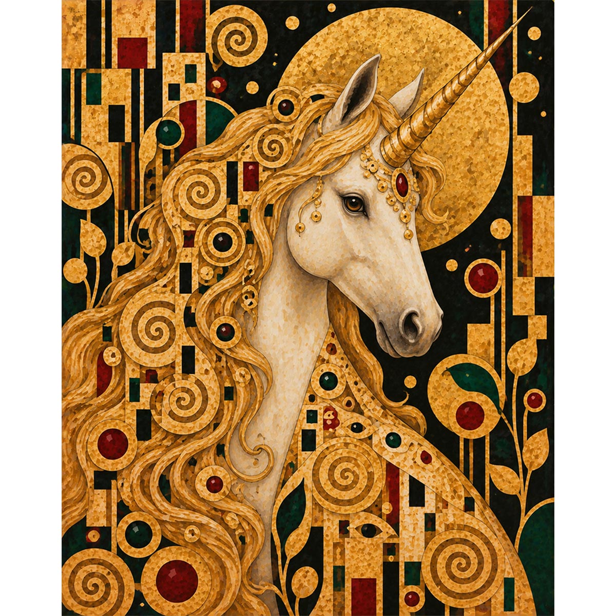 Unicorn Paint by Numbers Kit