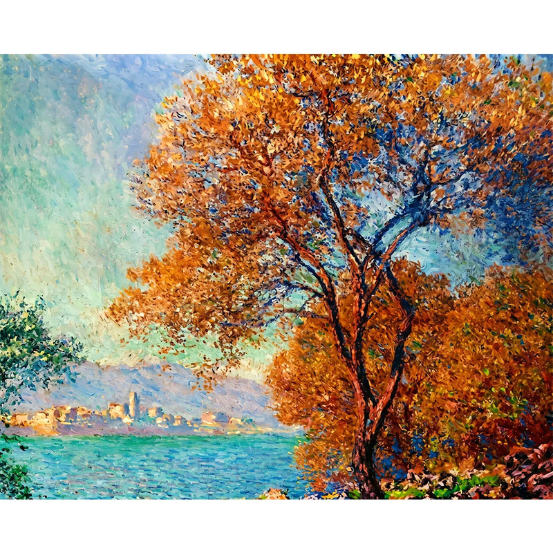 Monet Antibes Seen from La Salis-zoom-