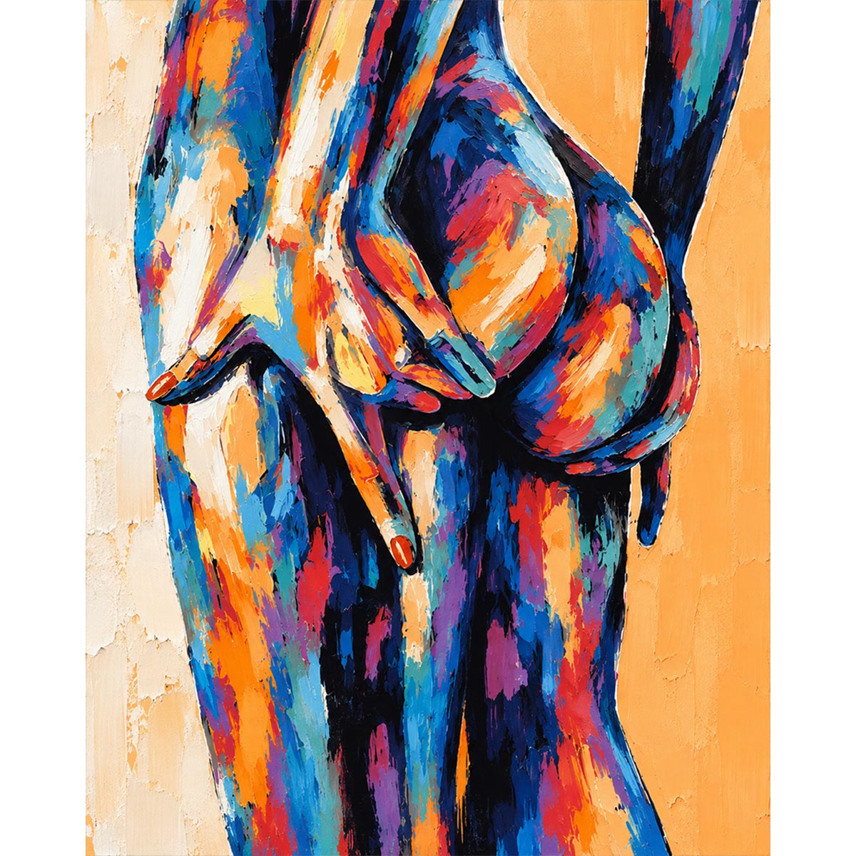 Female Body Paint by Numbers Kit-zoom-2