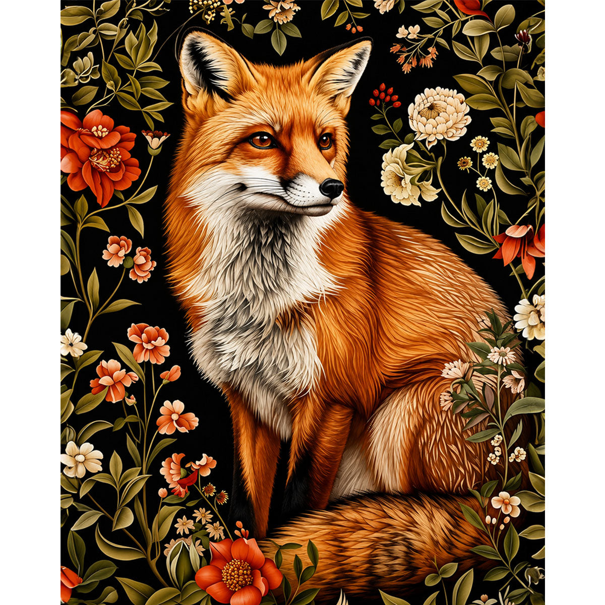 Fox in Bloom