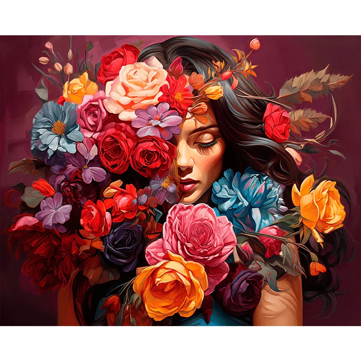 Woman in Roses-zoom-2