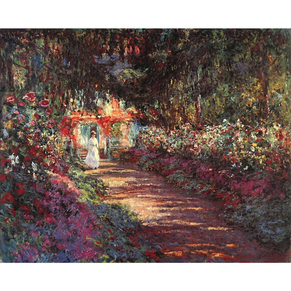 Flowering Garden Path-2