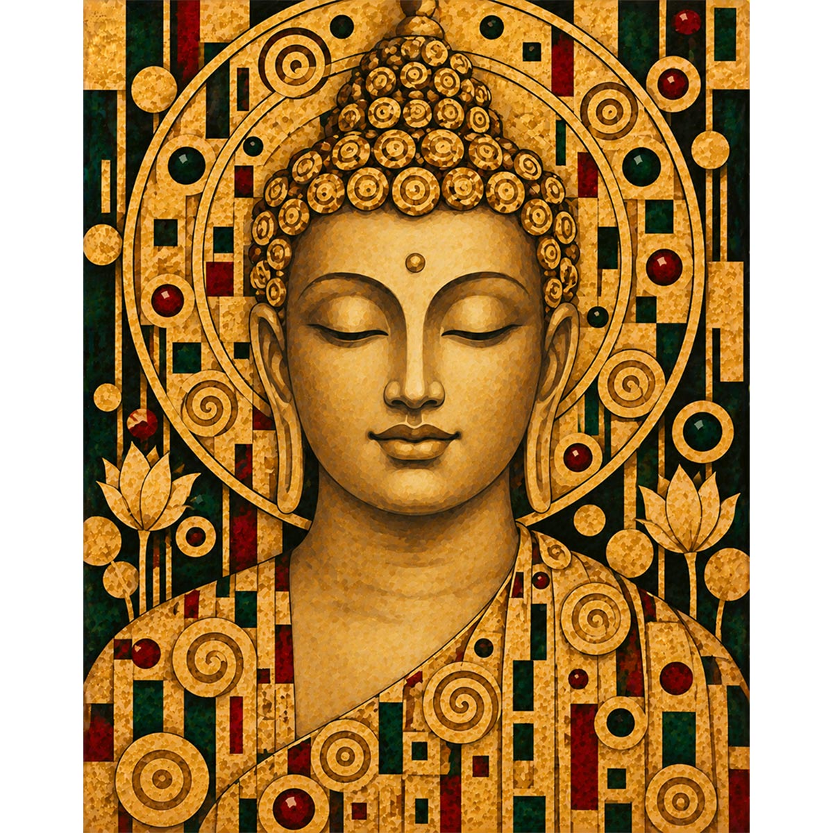 Buddha Paint by Numbers Kit