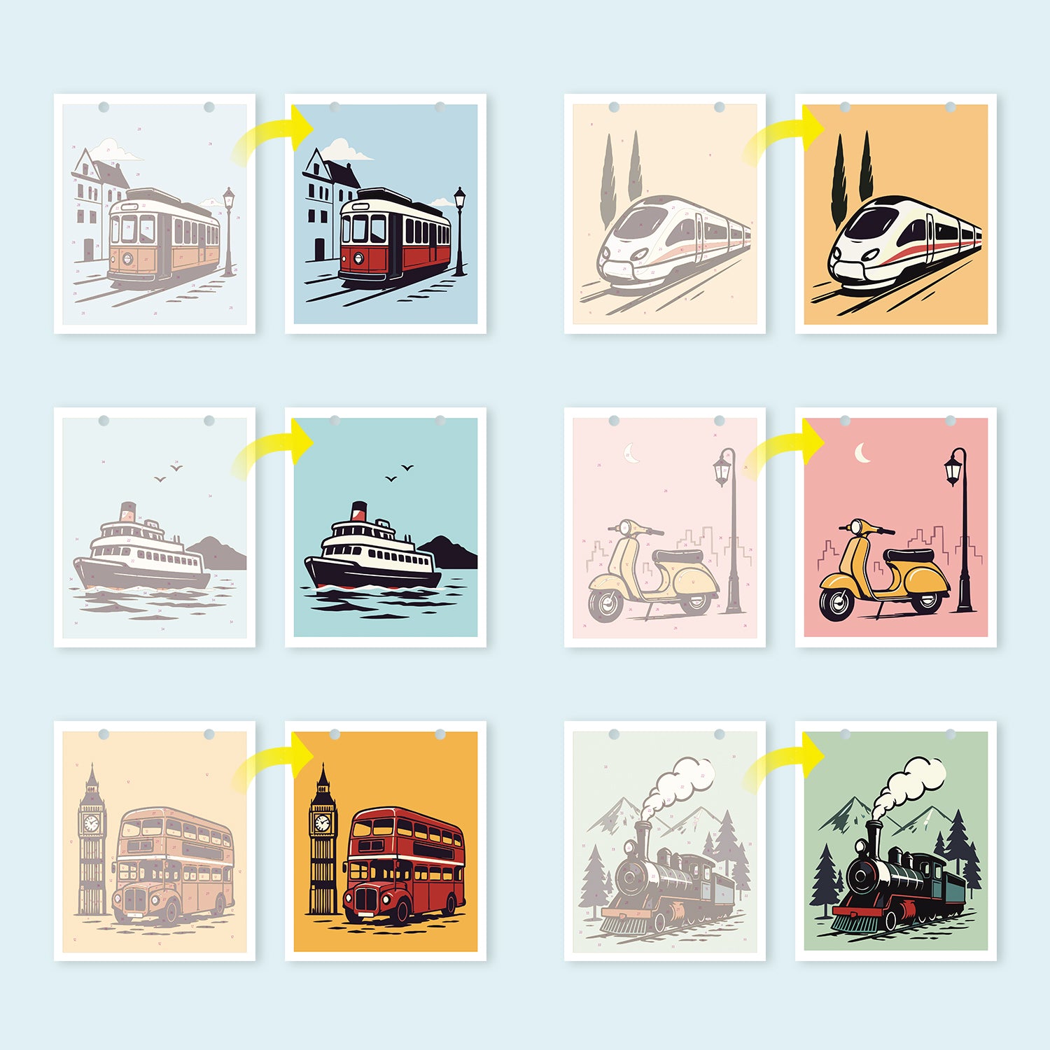 2027 Paint by Numbers Desk Calendar-7