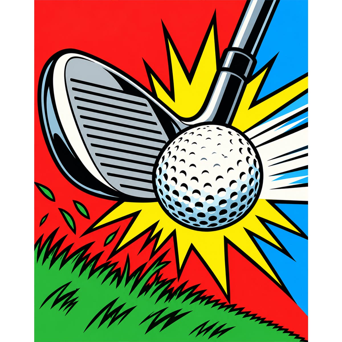 Golf Ball Paint by Numbers Kit-2