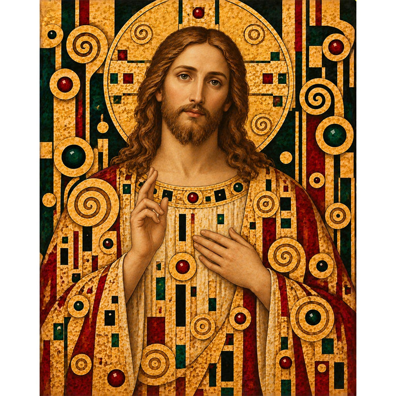 Christ Paint by Numbers Kit-zoom-