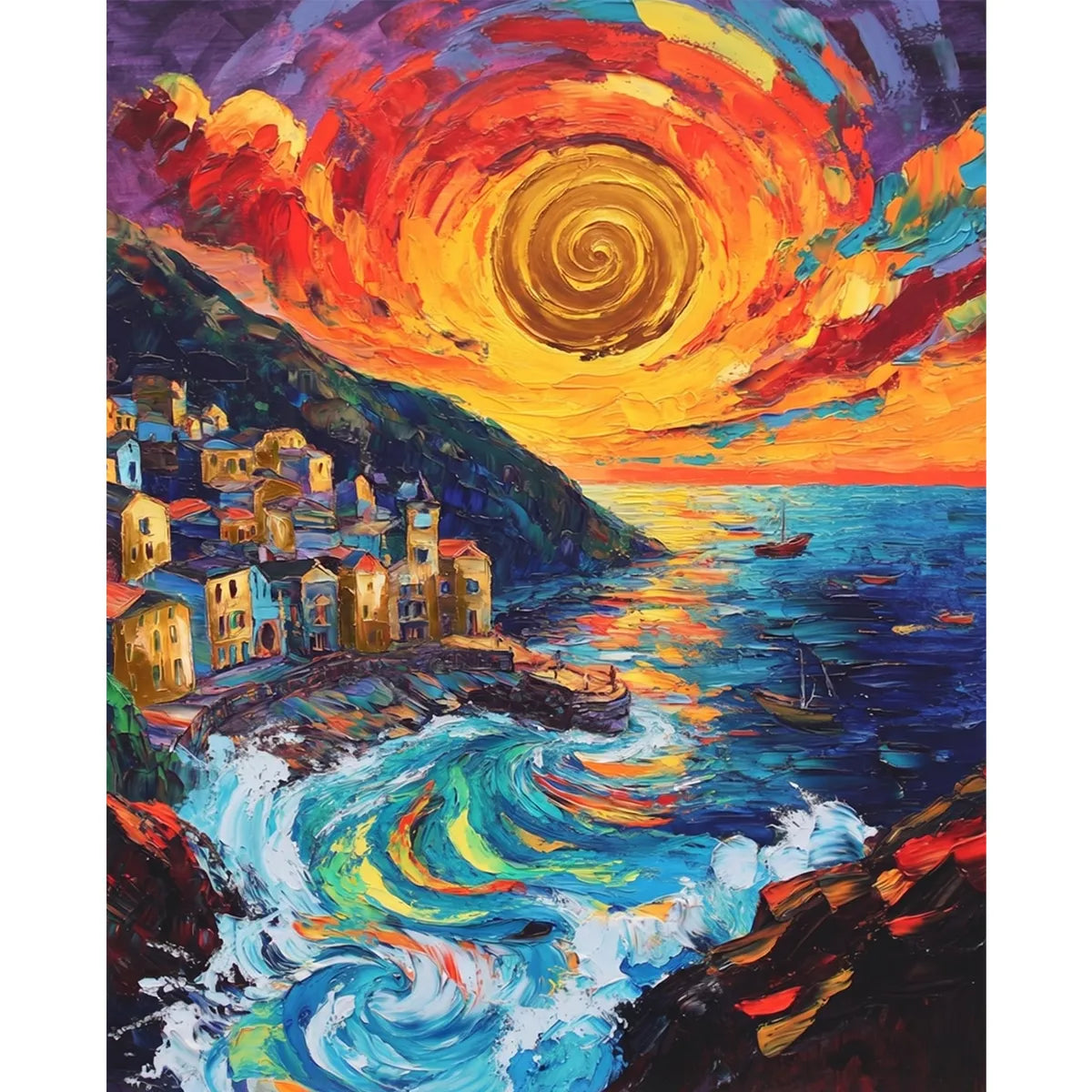 Swirling Sunset-2