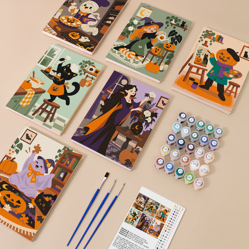 Halloween Hobbies Mini Set-zoom-