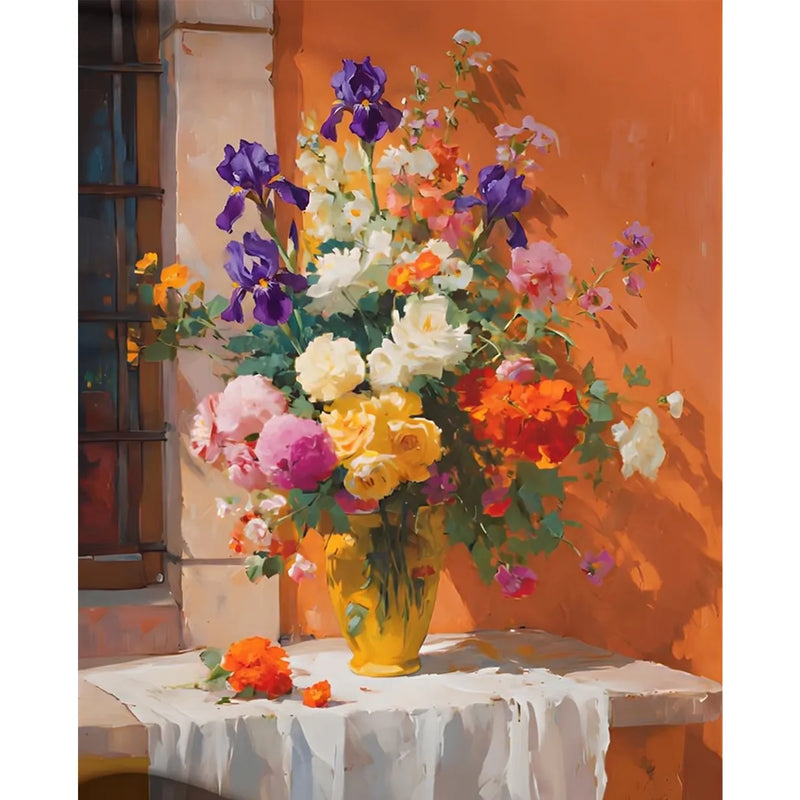 Sunlit Flower Bouquet-zoom-