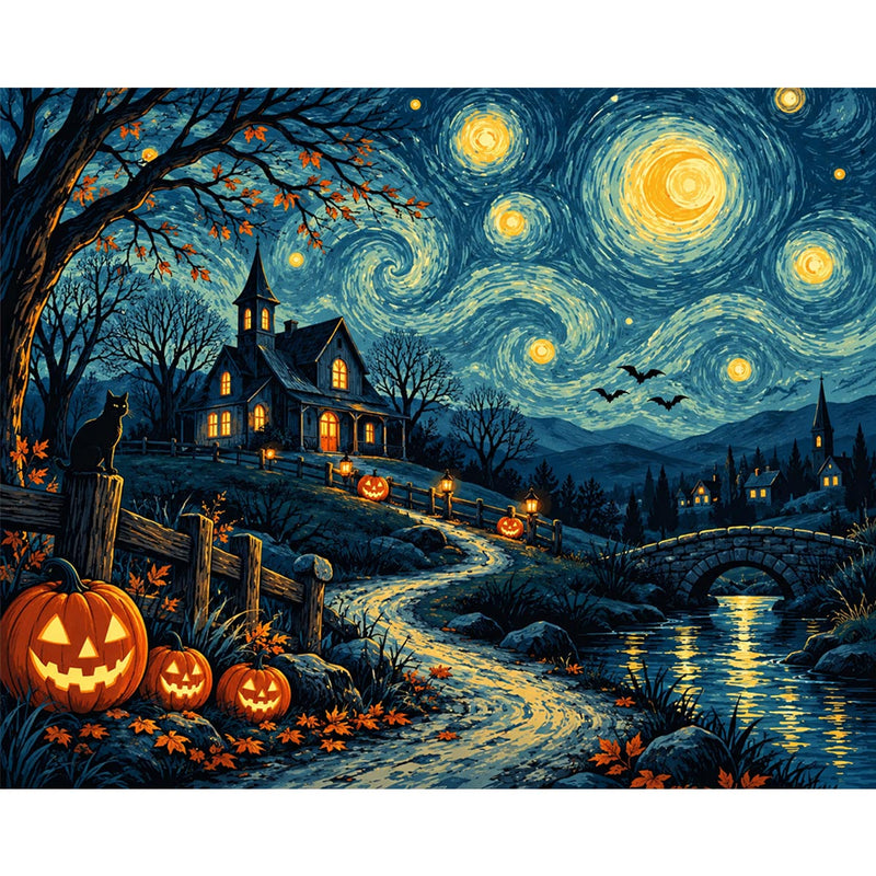 Halloween Starry Night-zoom-