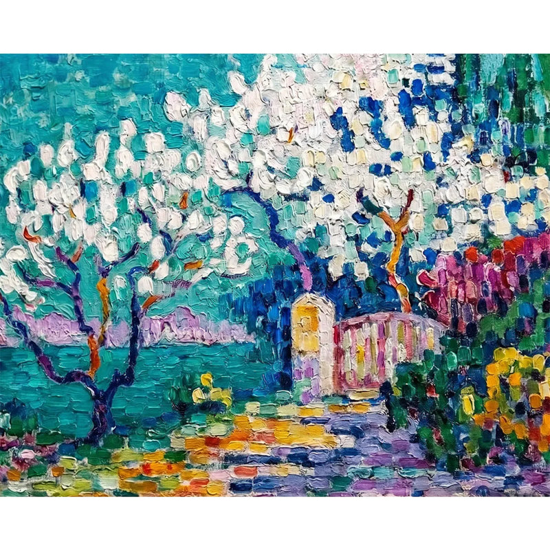 Blossoming Trees in Spring-zoom-