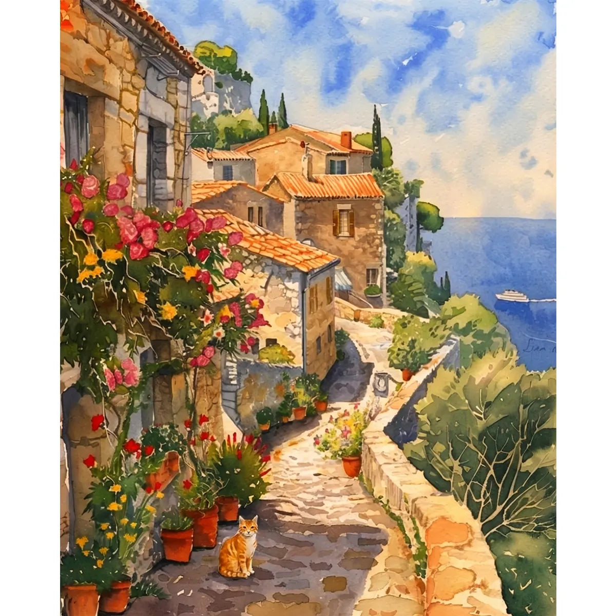 Coastal Village Cat-2