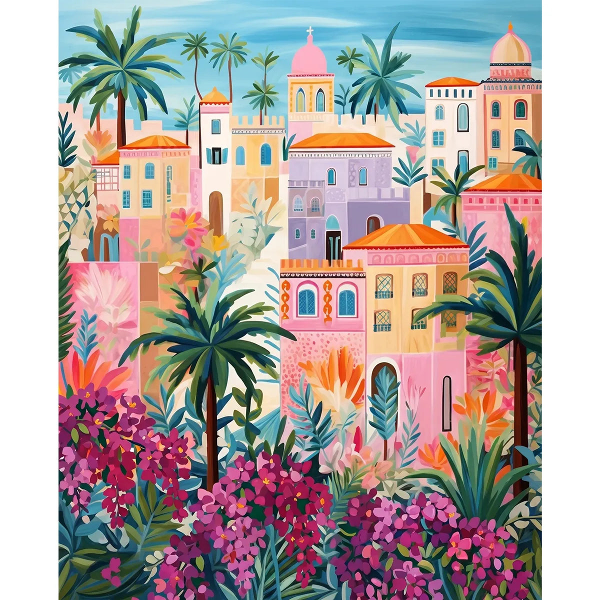 Mediterranean Town-2