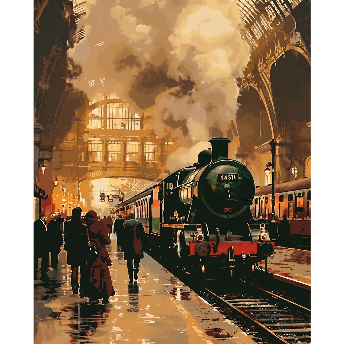 Vintage Steam Train