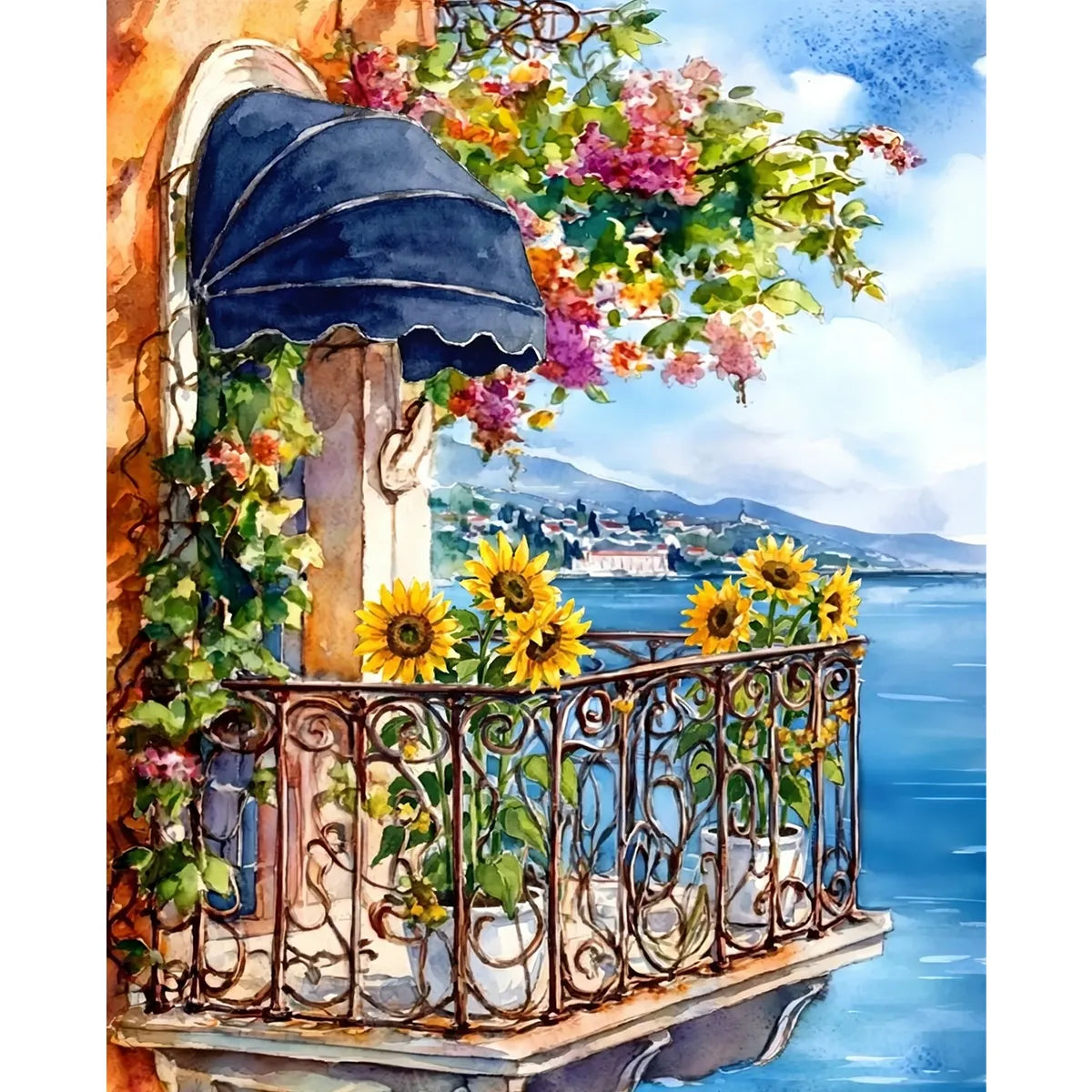 Sunflower Balcony