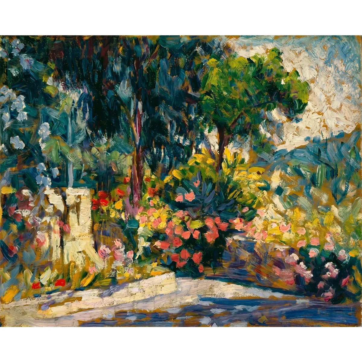 Flowering Garden Corner