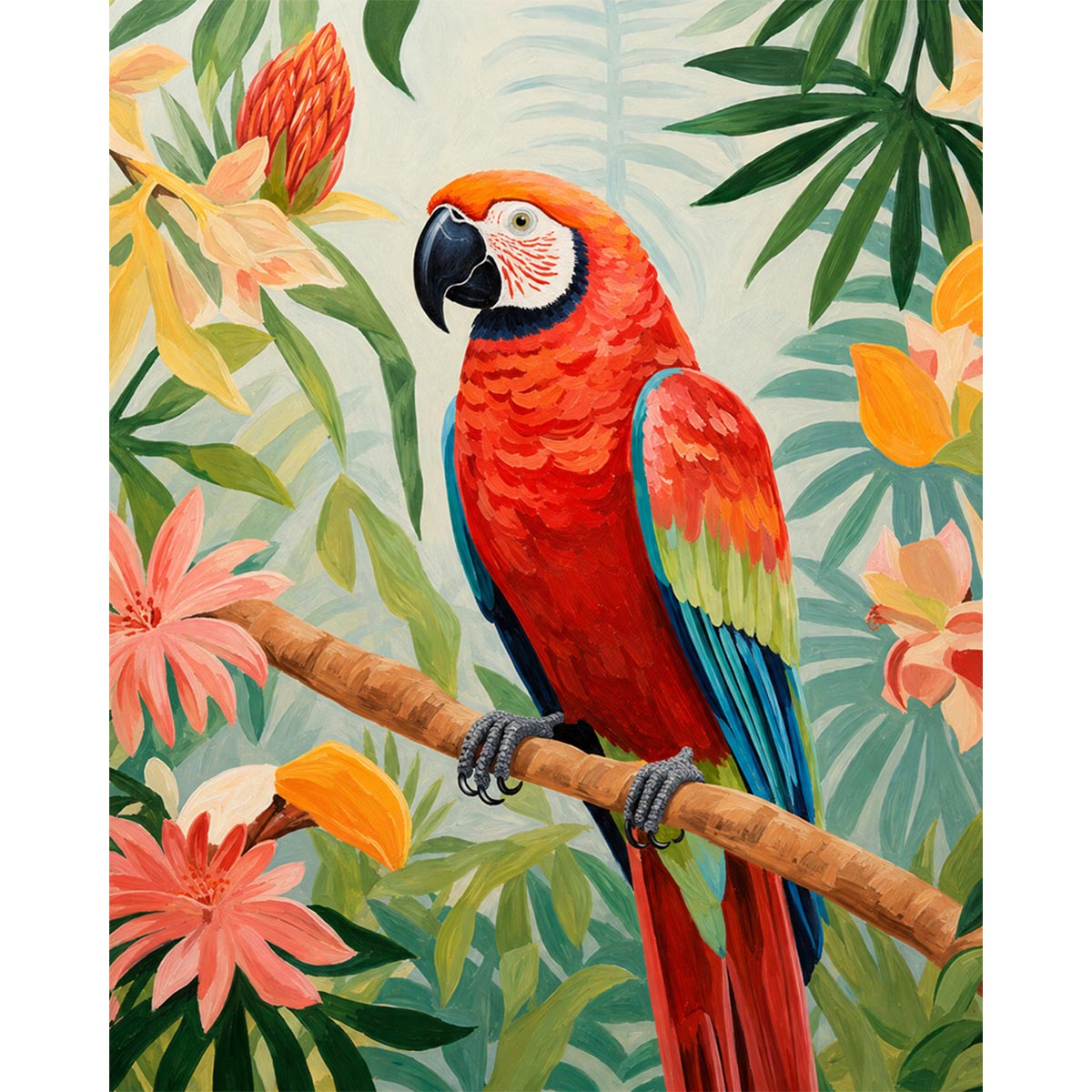 Scarlet Macaw-2