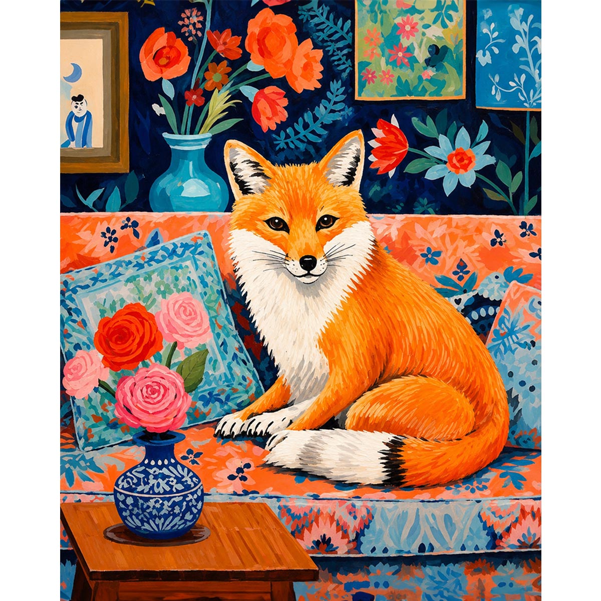 Fox on the Sofa-zoom-2