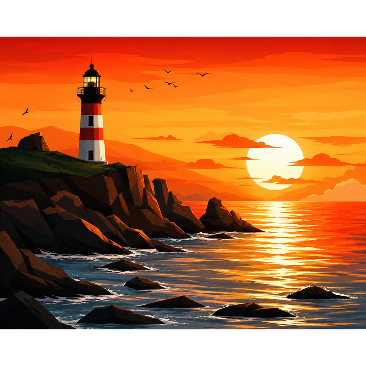 Sunset Lighthouse