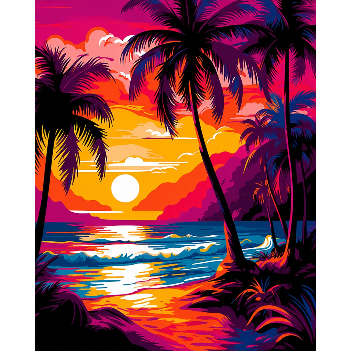 Palm Beach Sunset-zoom-2