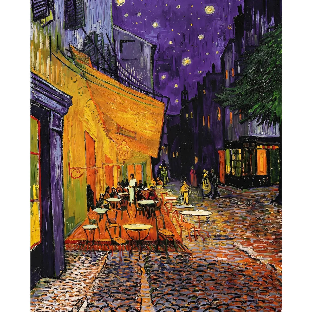 Van Gogh Café Terrace at Night-2