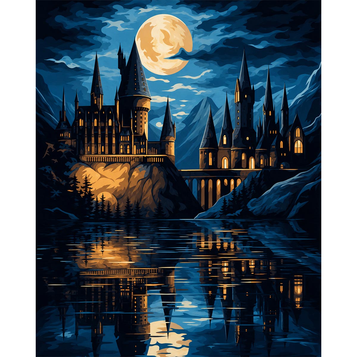 Moonlit Castle