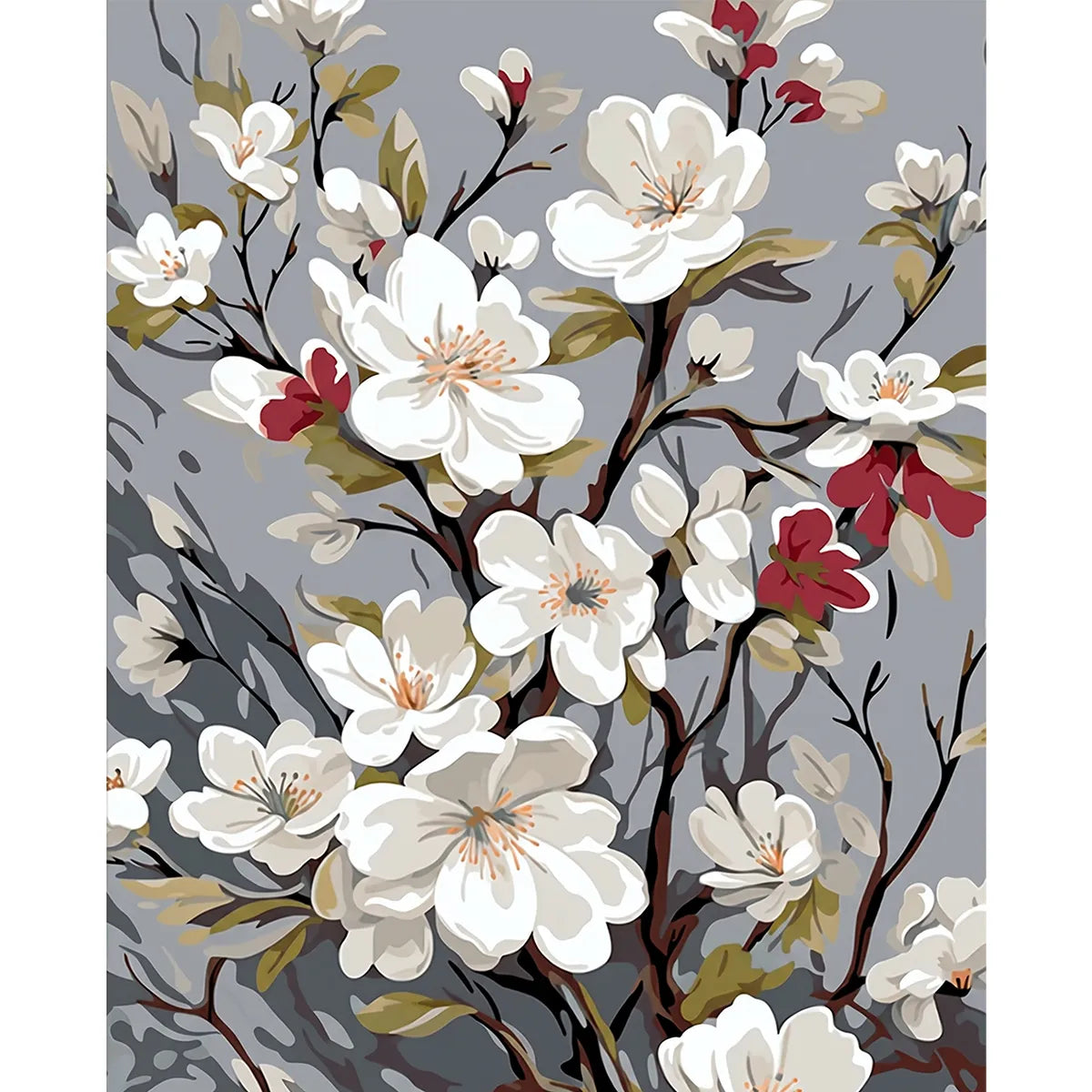 White Blossom Branches