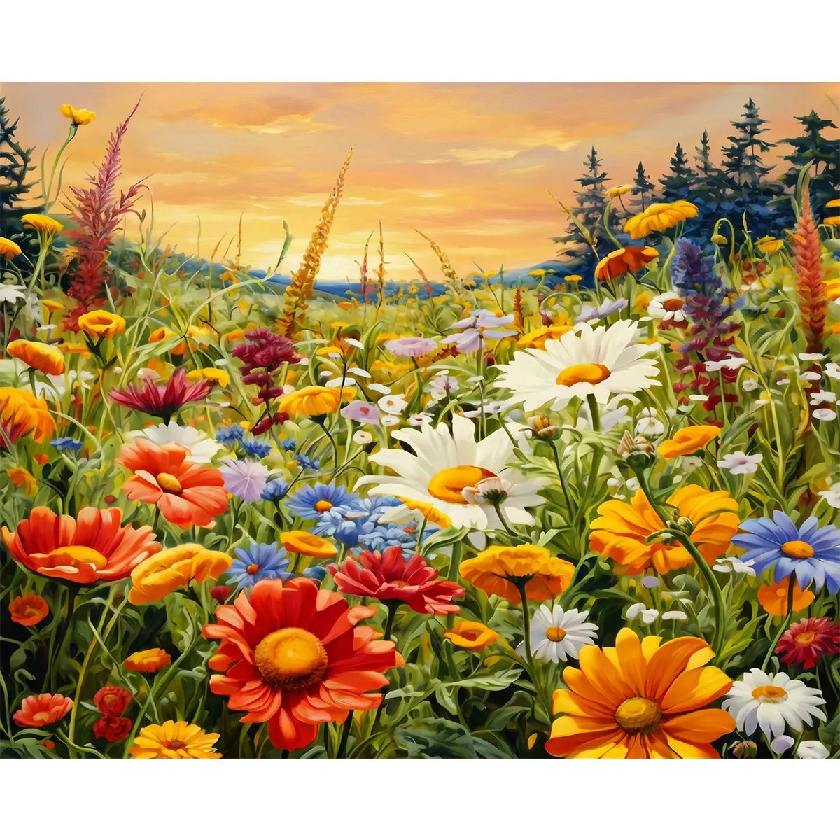 Summer Meadow Flowers