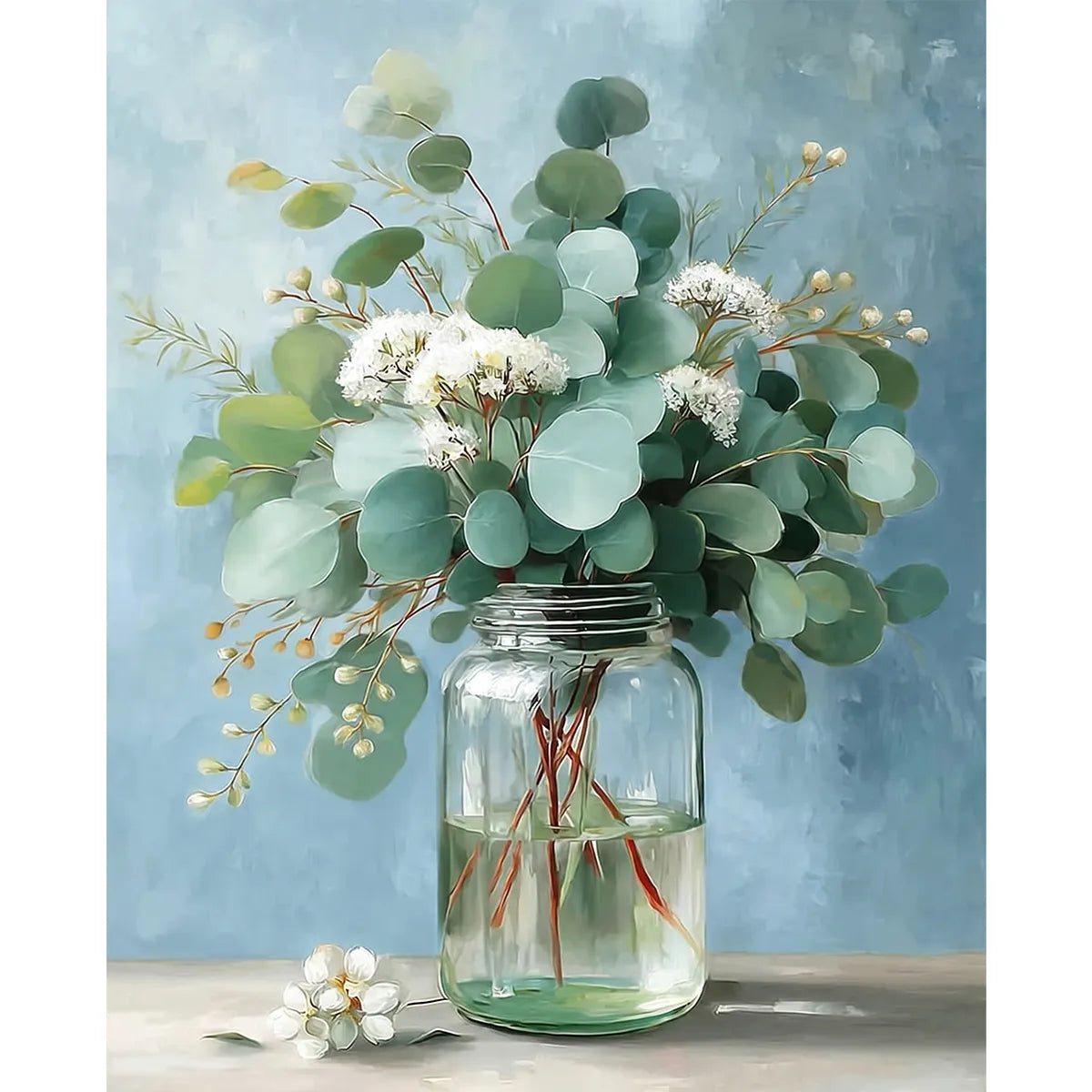 Eucalyptus in a Glass Jar-zoom-2