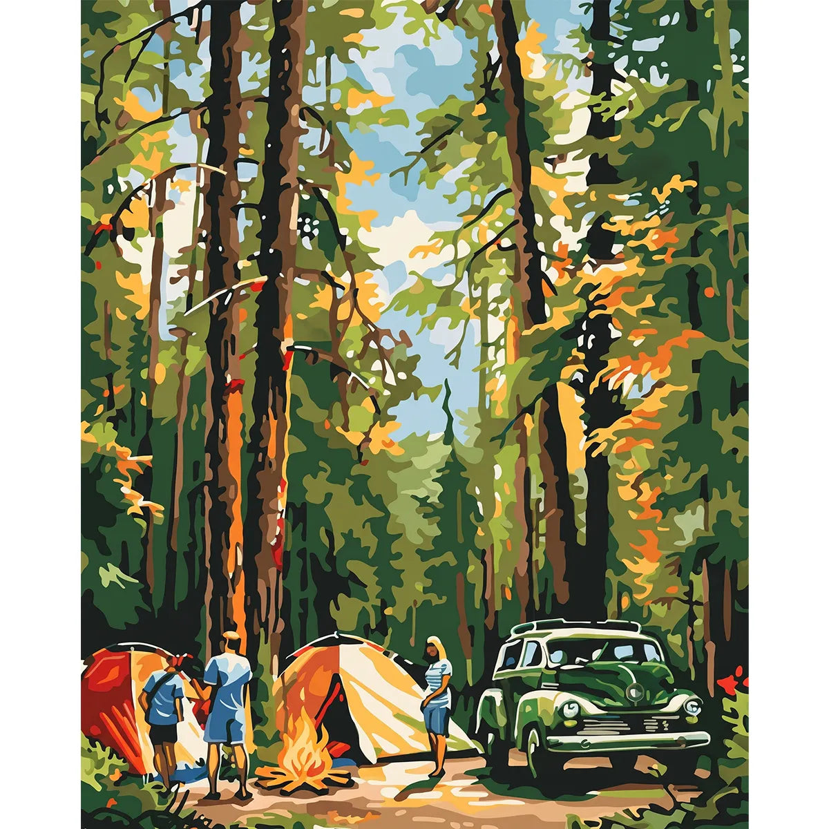 Forest Campsite-2