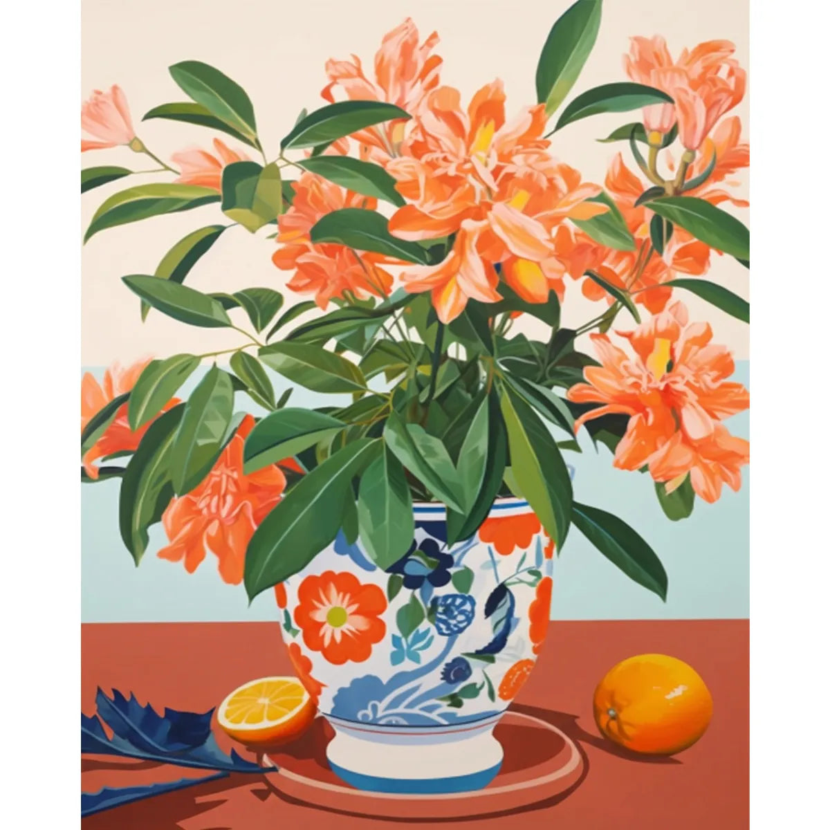 Orange Azaleas-zoom-2