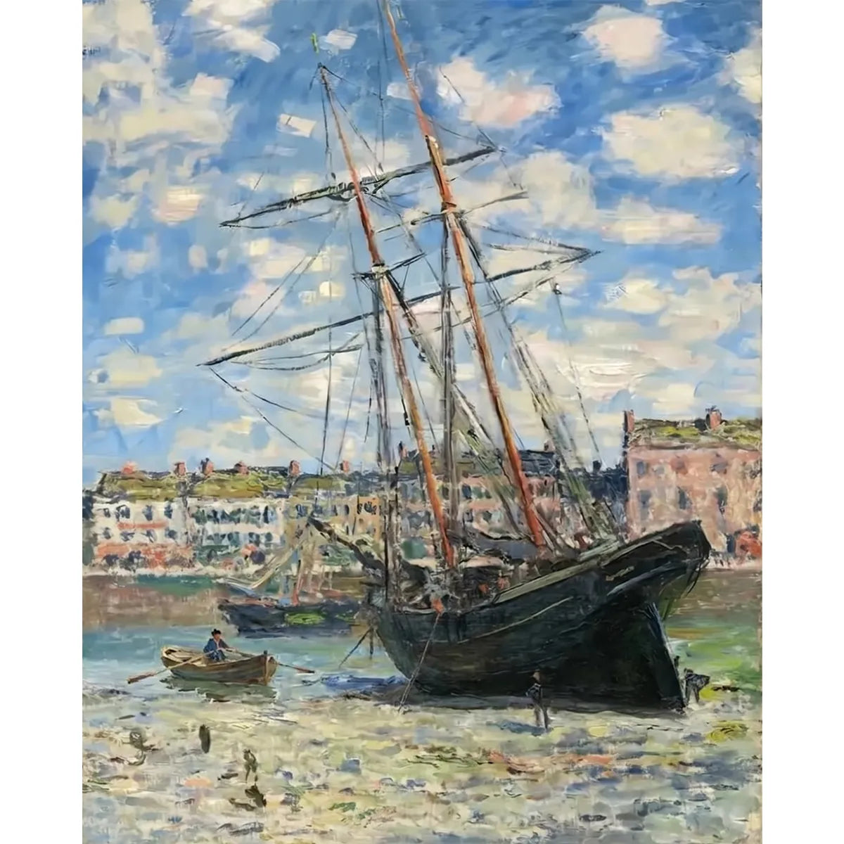Boats at Low Tide-2
