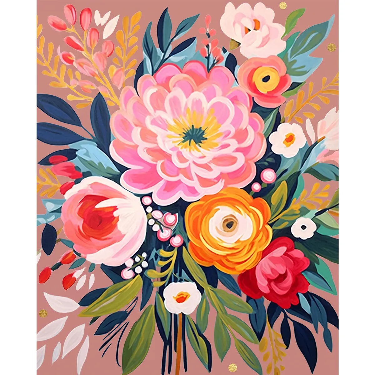 Painted Bouquet