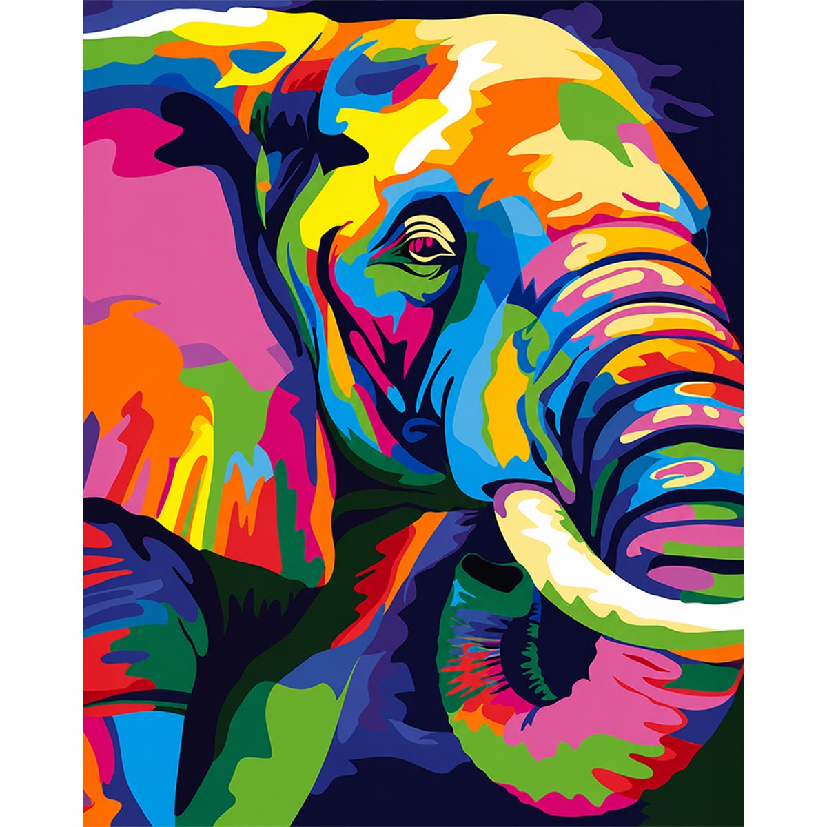 Rainbow Elephant