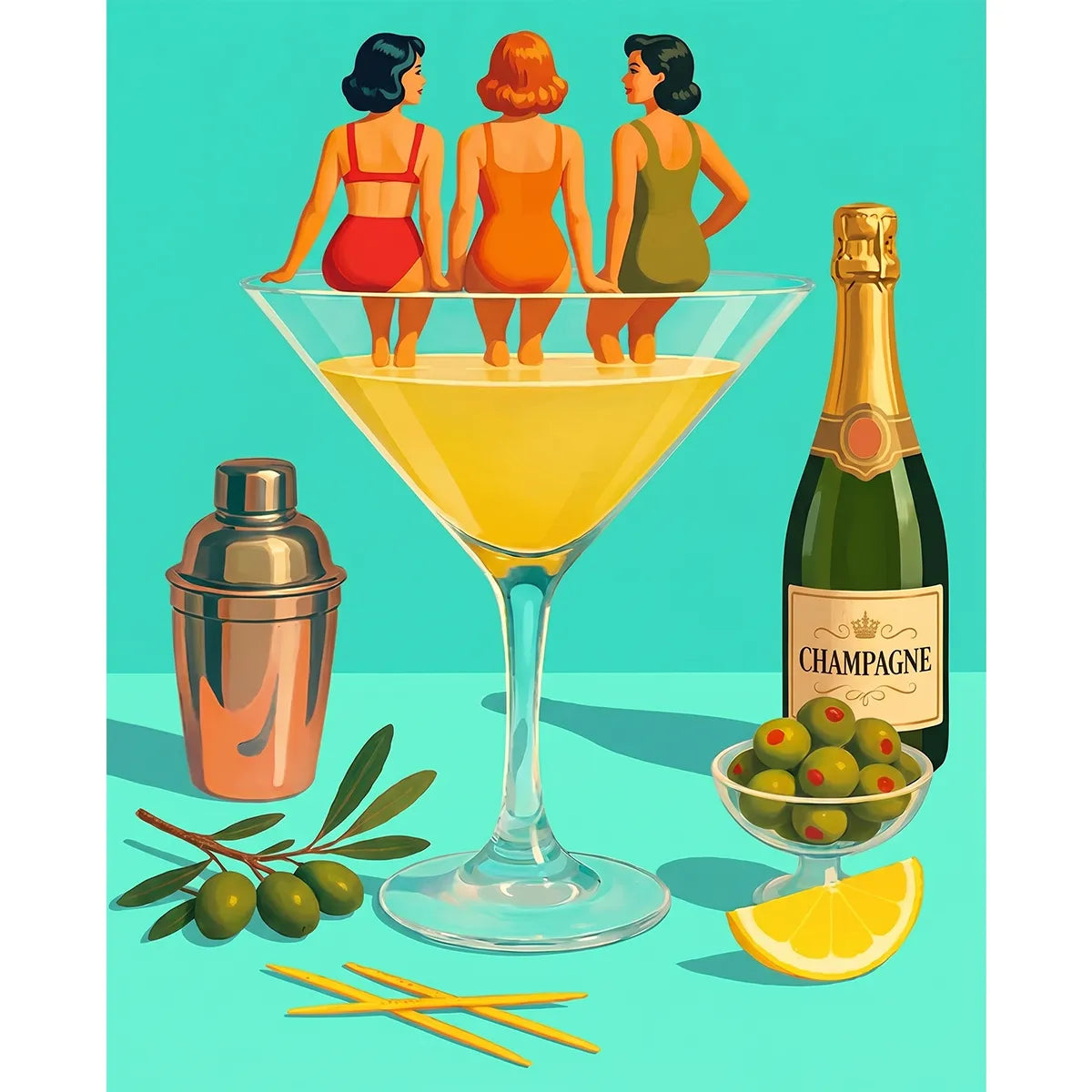 Cocktail Hour Pin-Ups-2