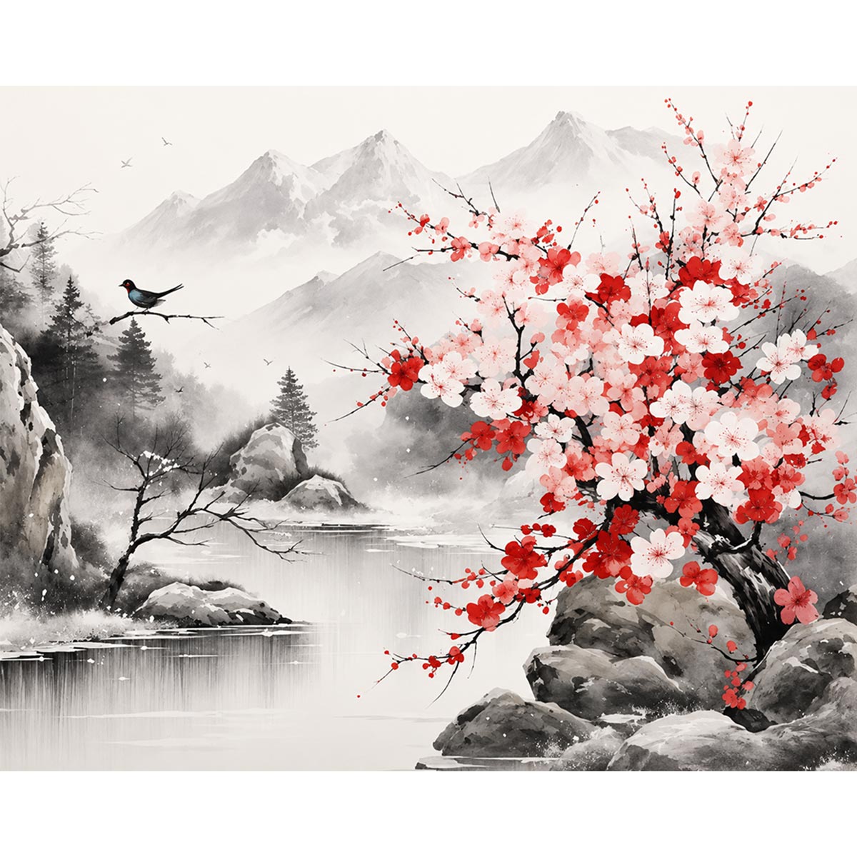 Blossom and Ink